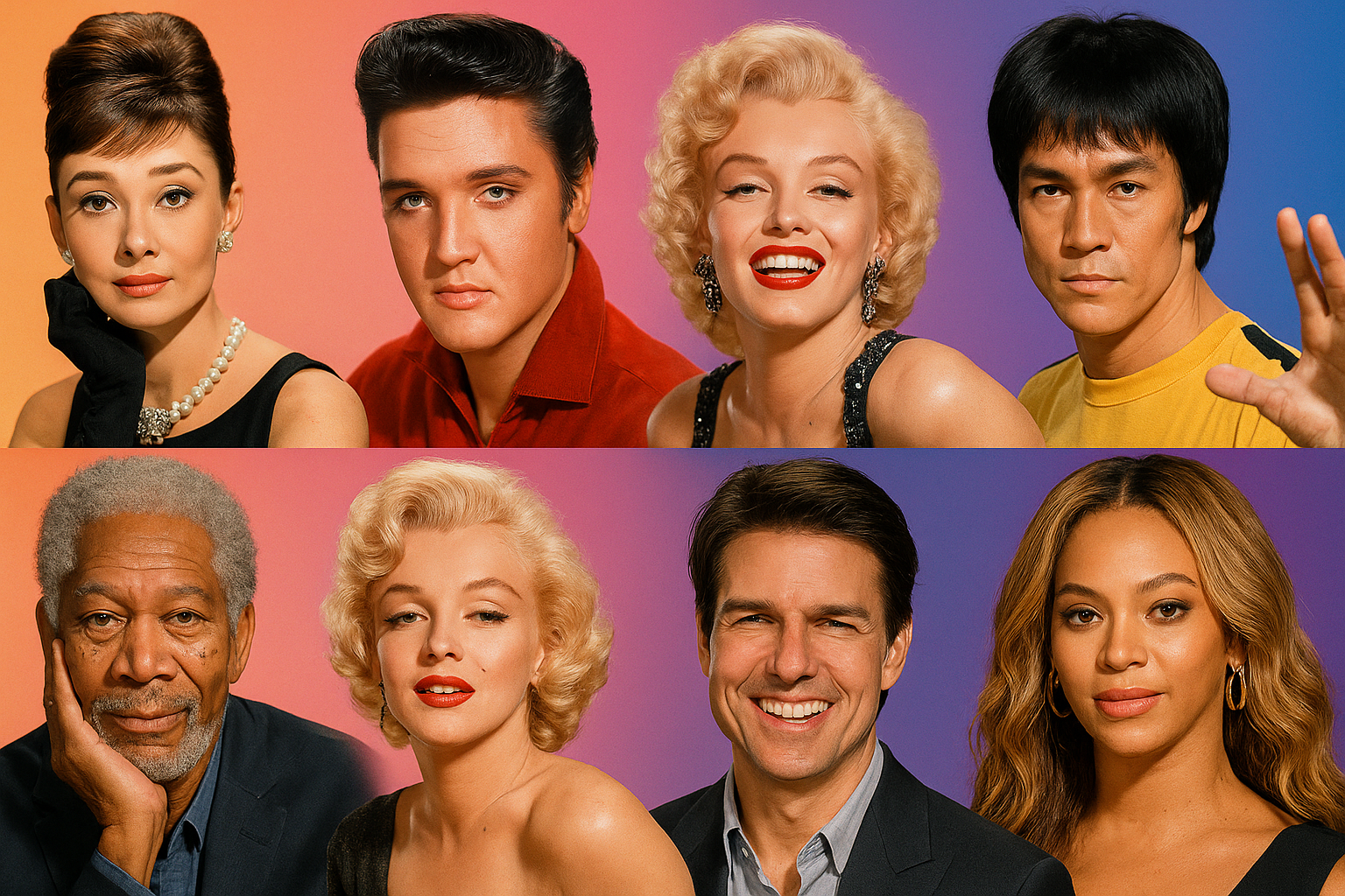 Iconic Celebrities Quiz - Can You Name These Famous Stars?